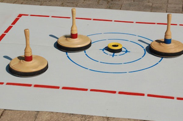 Sport spel ‘Curling Baan’ huren